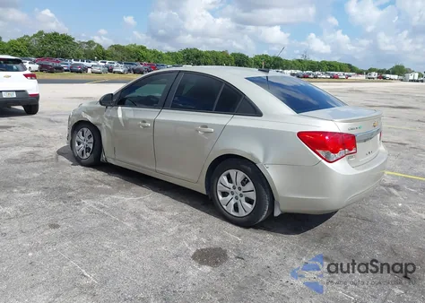 2014 Chevrolet Cruze Ls Auto from USA, damaged, VIN 1G1PA5SH8E7326020